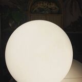 Large floor ball lamp