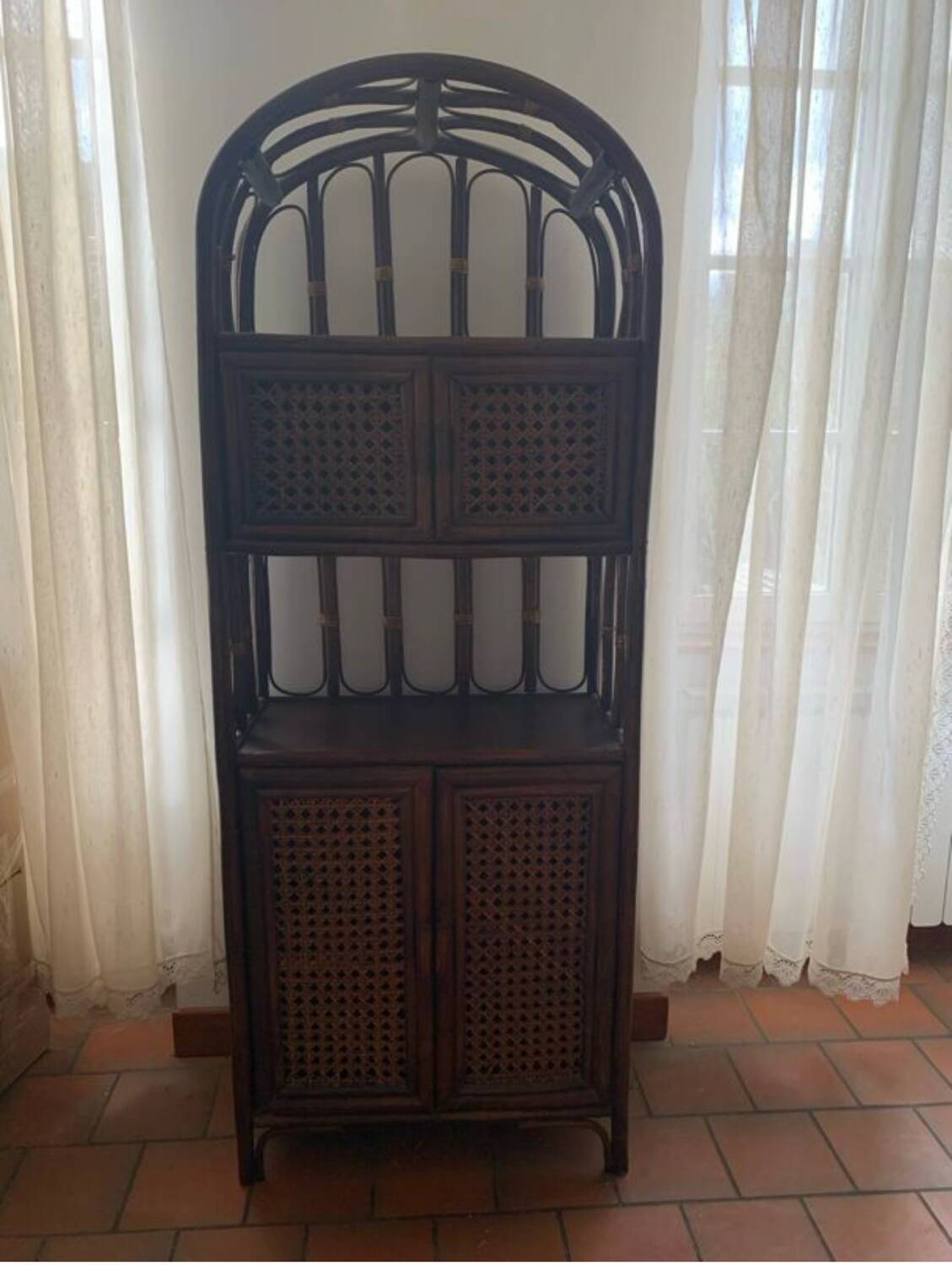 Bamboo shelf