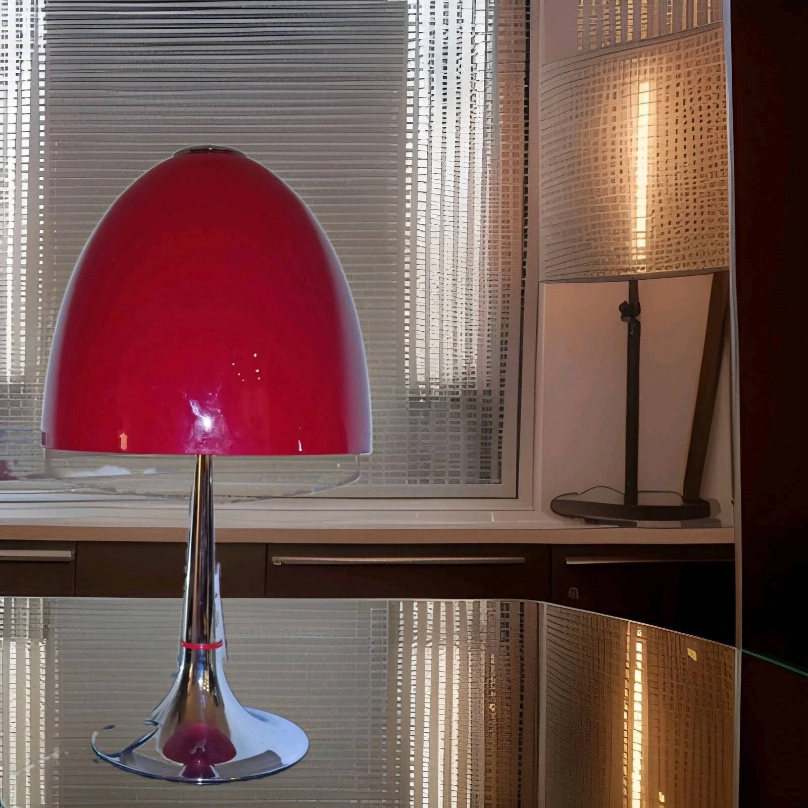 XXL Lamp H 78 cm Bell in Murano Glass