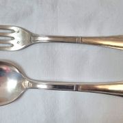 Couverts en argent XVIII ème  tête de bélier