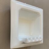 Built-in ceramic wall soap dish