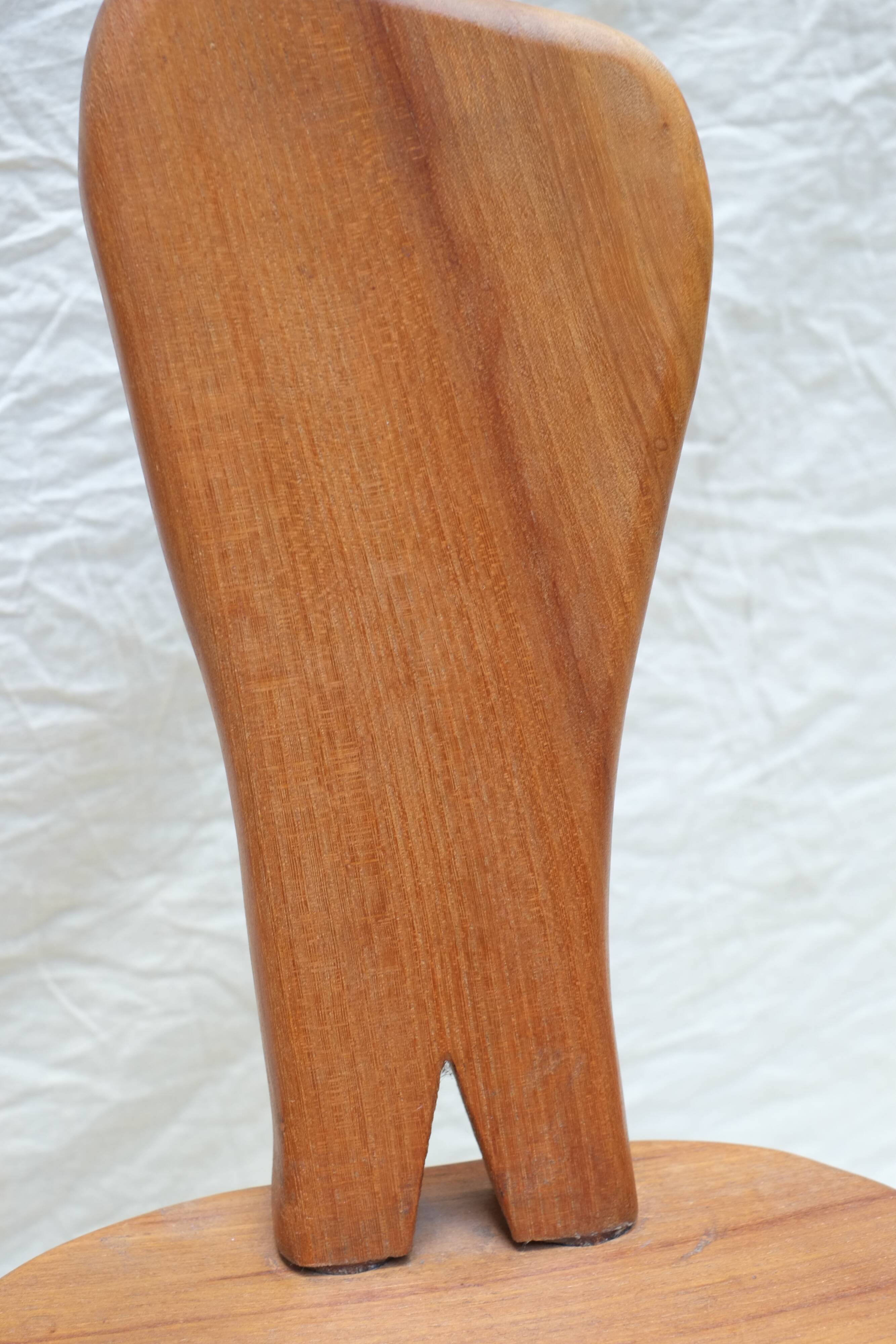 Scandinavian tripod chair