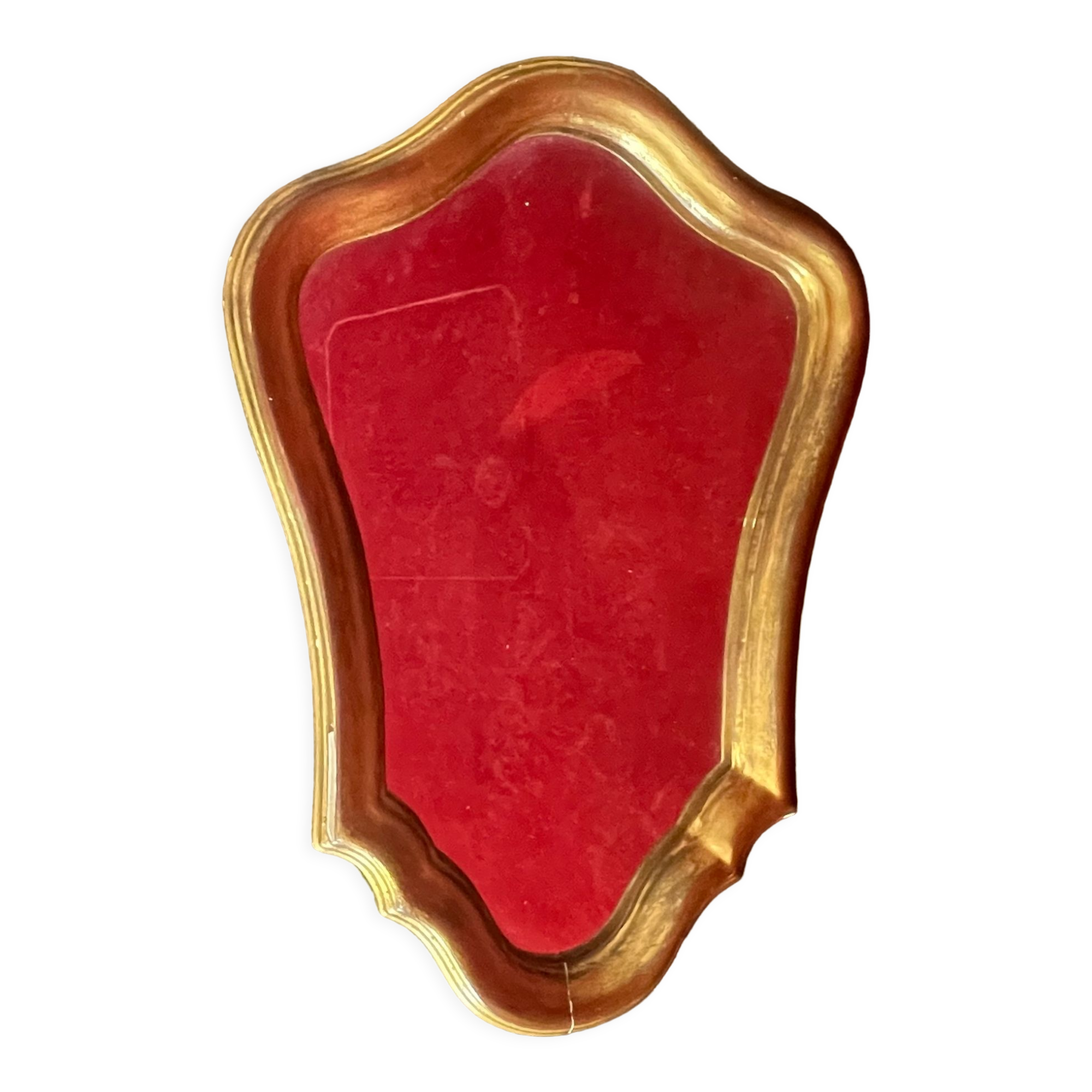 Miroir bois doré et stuc, quelques sauts
