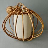 Rattan suspension from the 60s