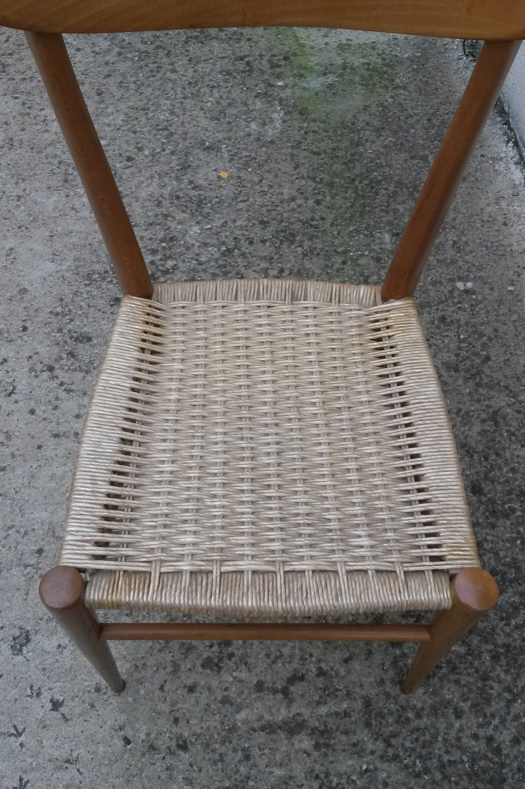 Série de 5 chaises 1960