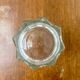 Molded glass vase