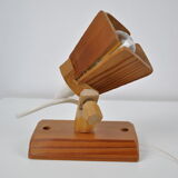 Pine wall lamp 1980