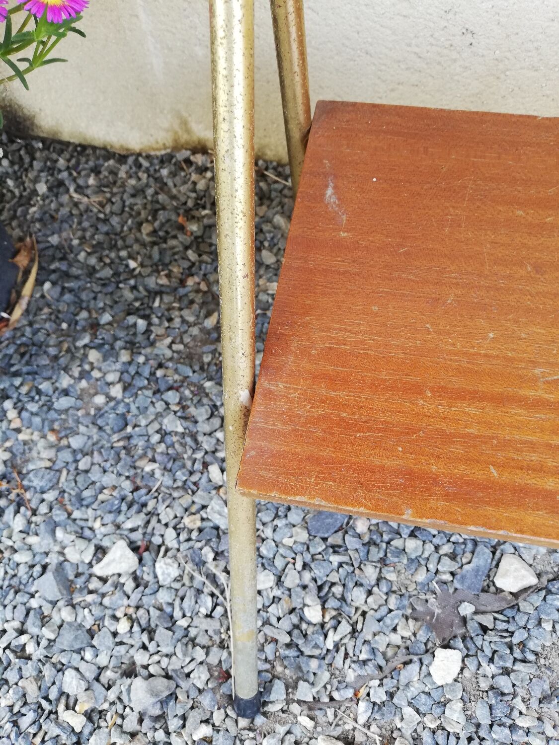 Side table, vintage bedside table