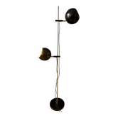 Lampadaire vintage en forme d'œil noir du milieu du siècle