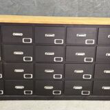 Loom cabinet with drawers top raw solid oak