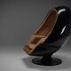 Fauteuil stéréo original Lee West « Alpha », États-Unis, 1968