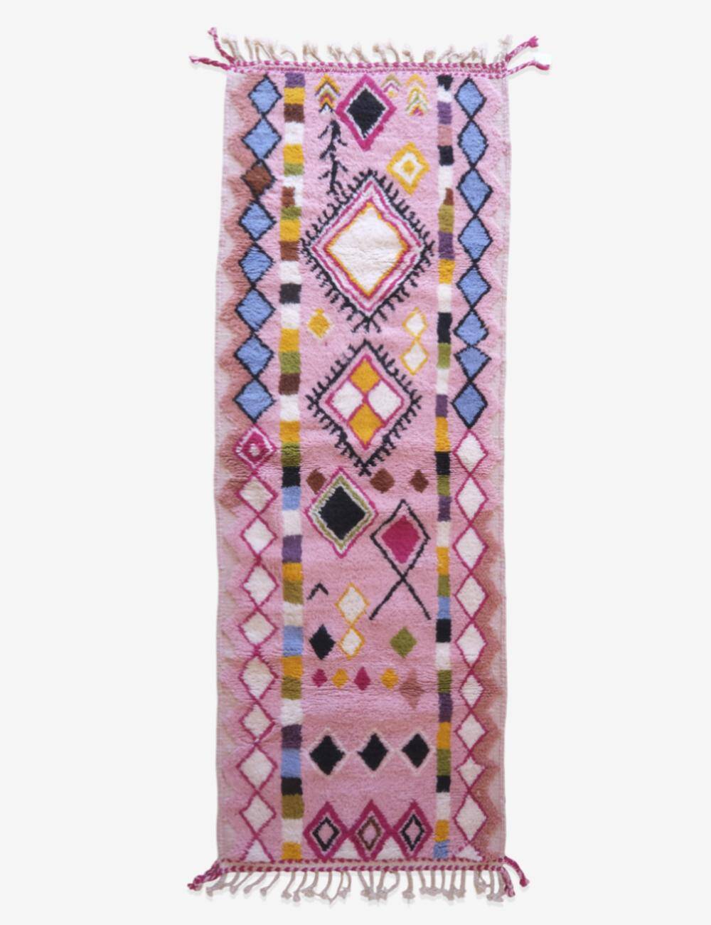 Moroccan Runner Rug - 271 x 96 cm