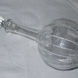 Old Crystal, engraved decanter