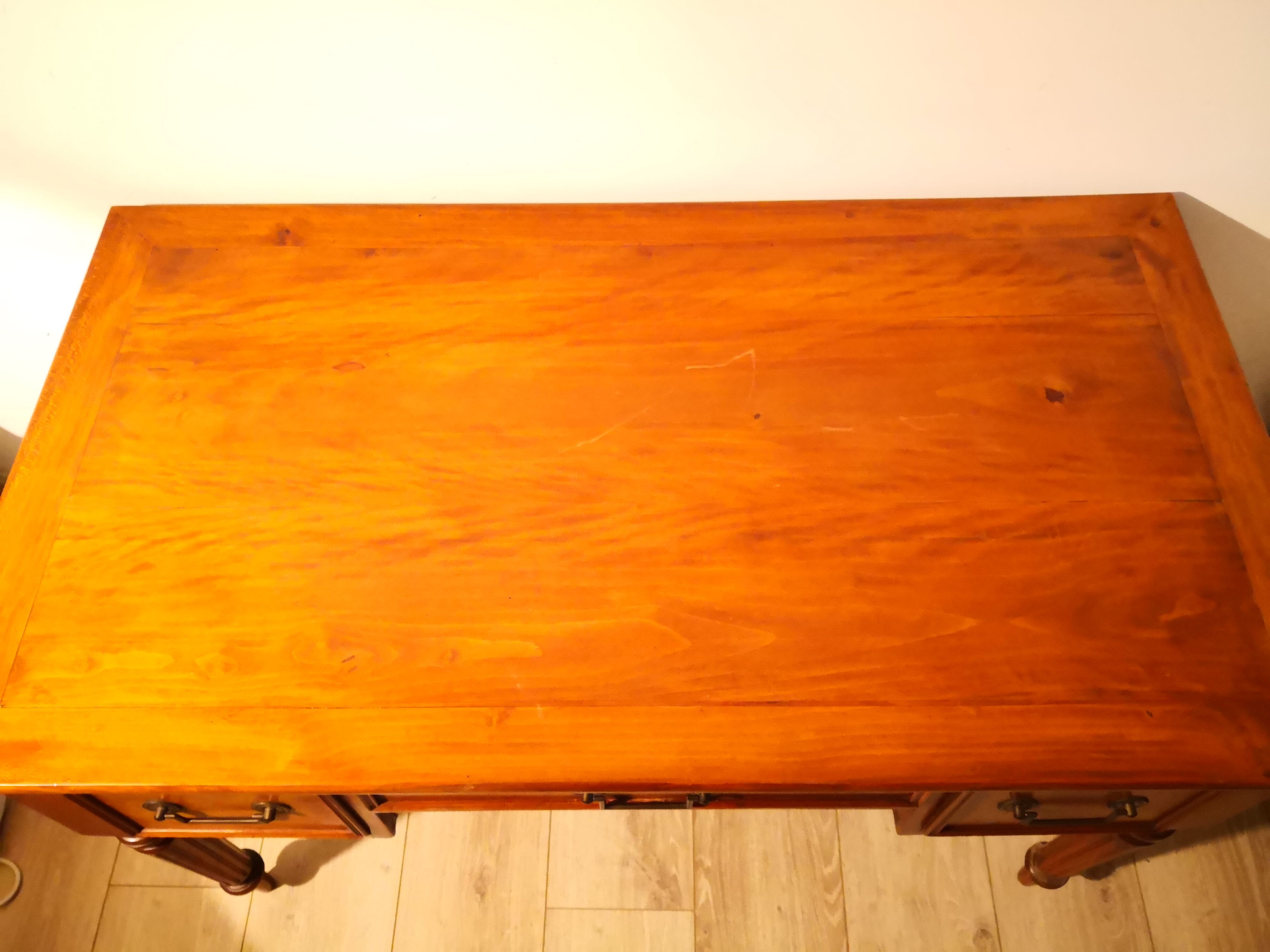 Old executive board-style desk