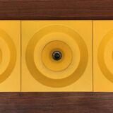 Wall lamp or ceiling light in metal by Klaus Hempel for Kaiser Leuchten, 1970s.