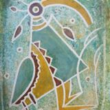 Bernard Lecuyer ceramic dish