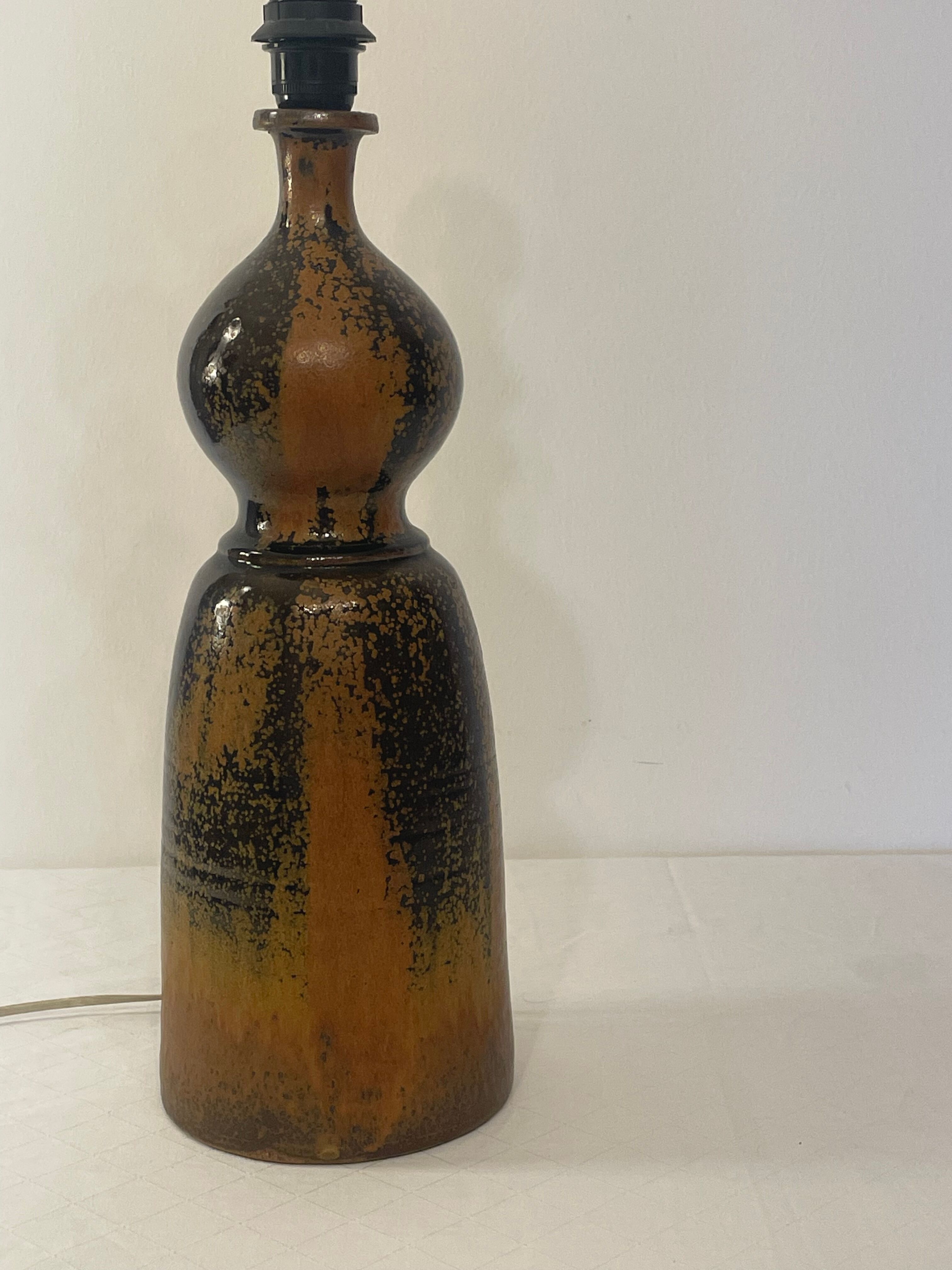 Large Arpot ceramic lamp stand