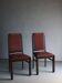 2 chaises en chêne de l'École d'Amsterdam | Pays-Bas | Années 1920