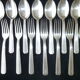 Housewife 24 pieces silver metal 84 g goldsmith mars