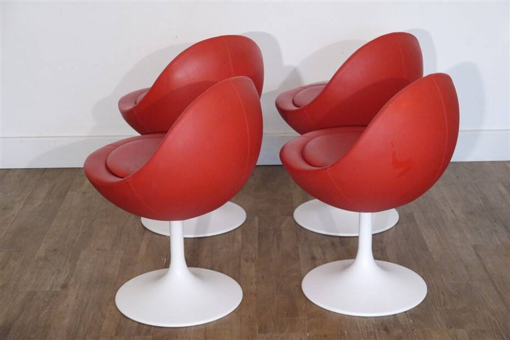 Serie de chaises design Borje Johanson 1970