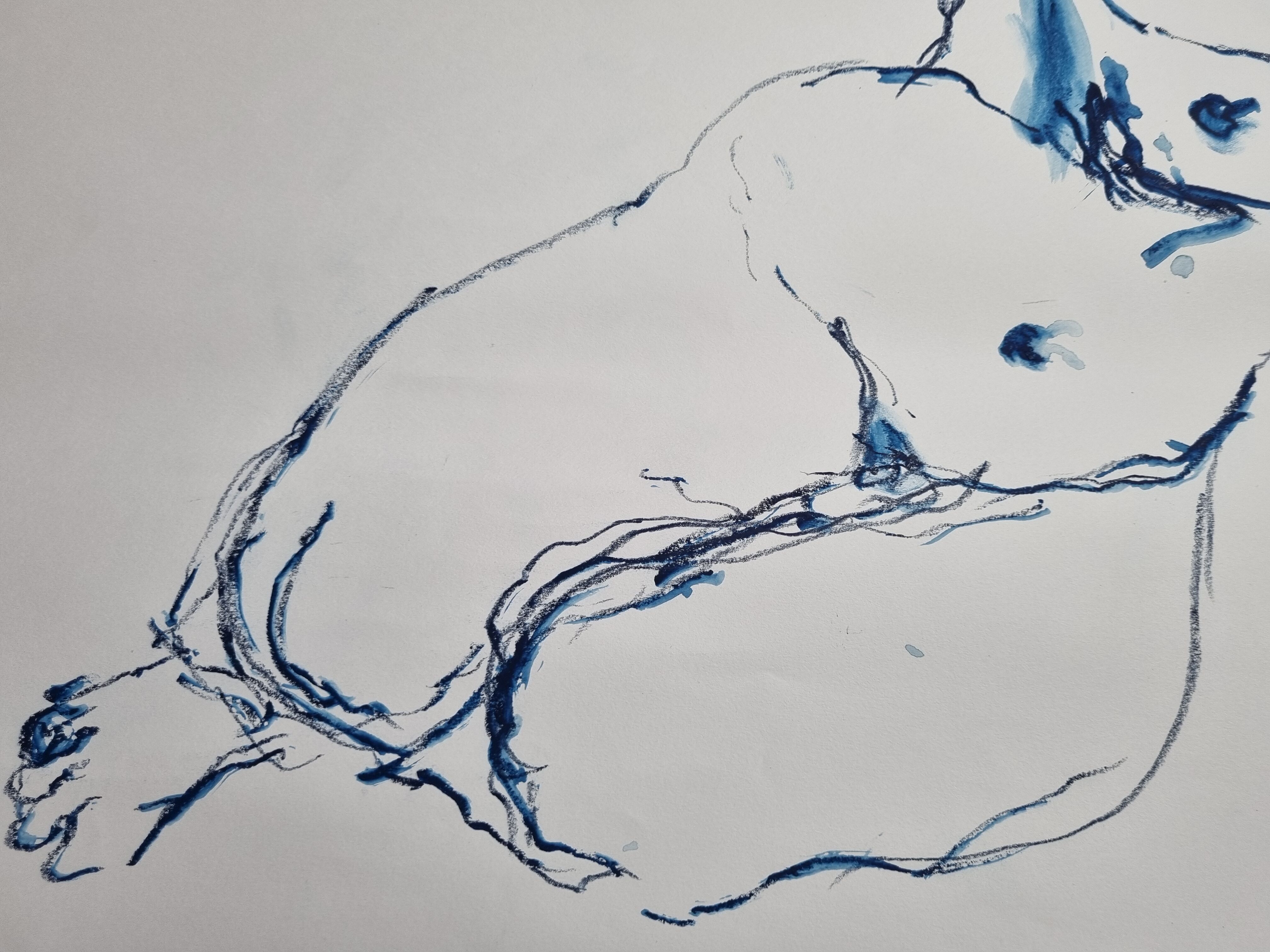 Study of nude 03, school of Paris, twentieth century