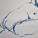 Study of nude 03, school of Paris, twentieth century