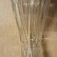 Bohemian vintage cut glass vase