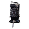 Kodak bellows camera with its bag