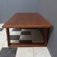 Large Teak coffee table with serving tray 1970s EMC Mobler Denmark