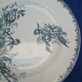 Compotier in iron earth Peonies