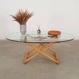 Table basse en hêtre, design danois, années 1990, designer : Andreas Hansen, production : Haslev Møbelsnedkeri