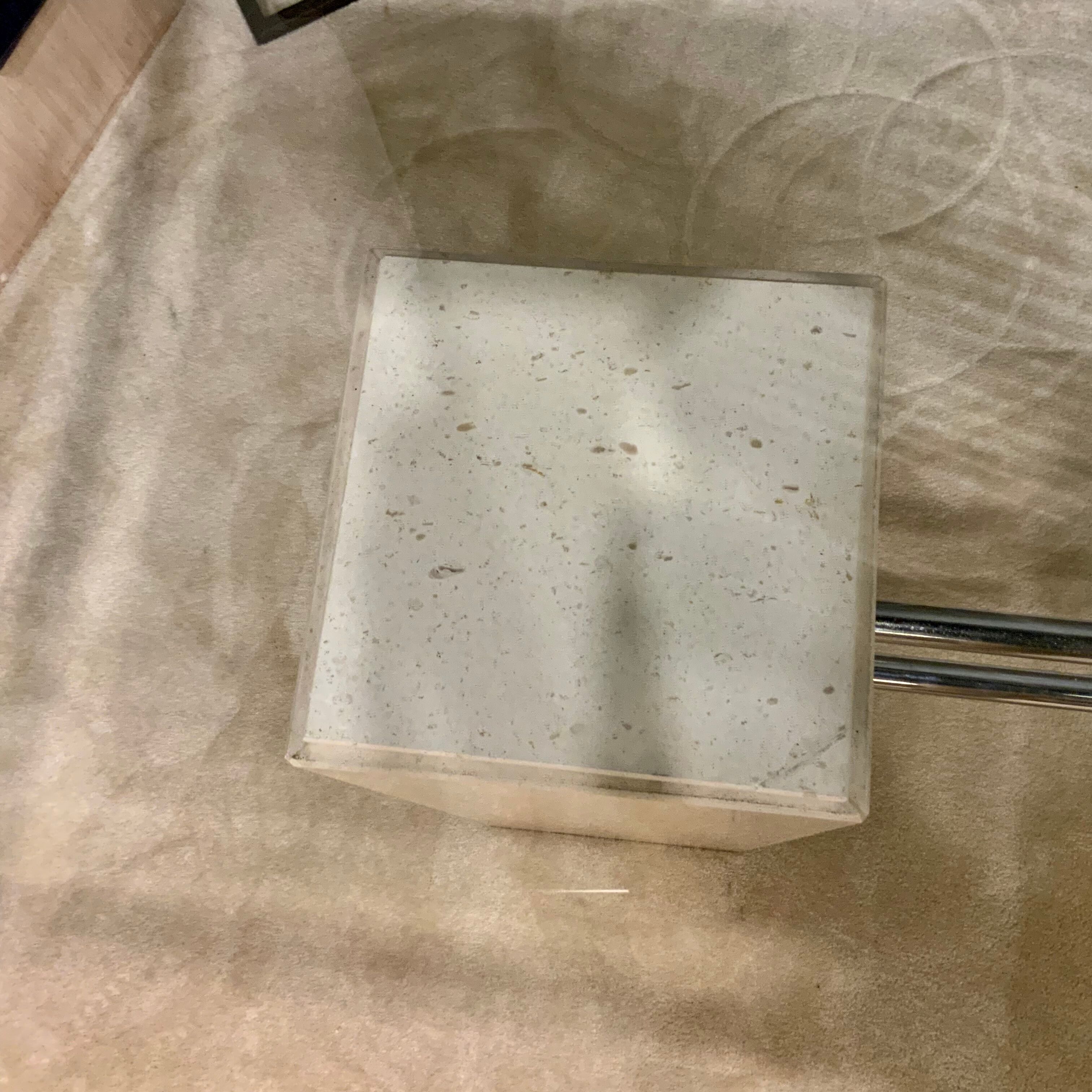 Dining table 1970/80 in travertine