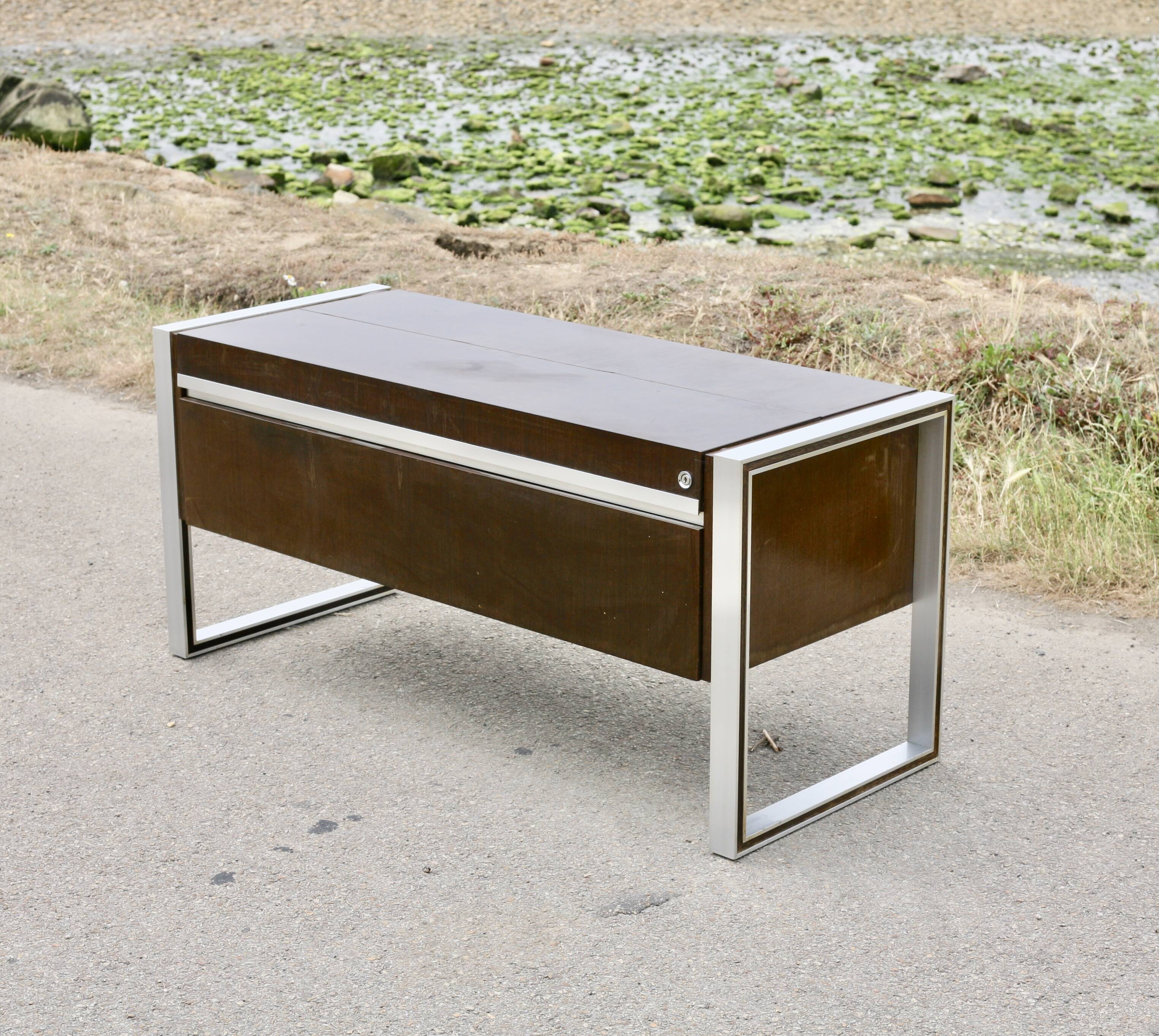 Claude Gaillard secretary sideboard, 1970s