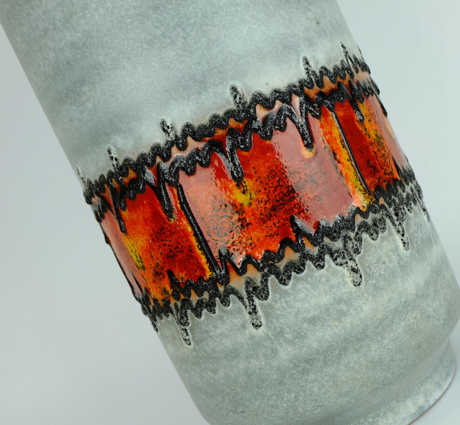 1960s mid century vase floorvase carstens keramik model 1264-45