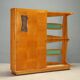 Meuble d’entrée avec console en verre années 1950
