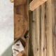 Old solid wood bench – country house spirit