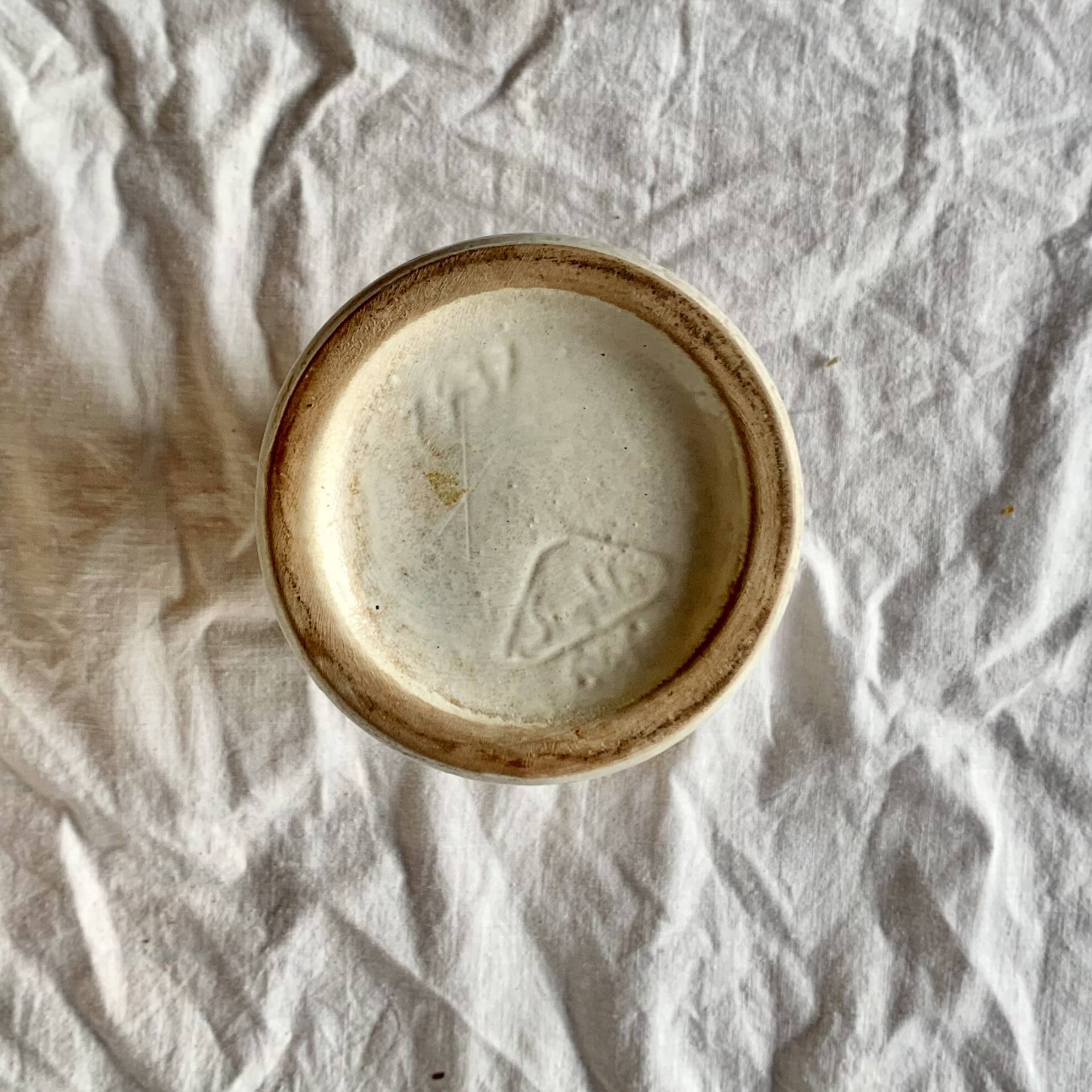 Vintage Strehla Keramik Vase - Fat Lava - East Germany