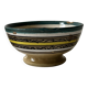 Antique Berber pottery in glazed ceramic