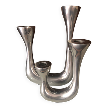Bougeoirs en fonte d'aliminium