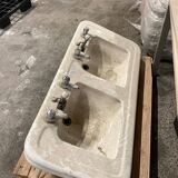 Antique double sink 120 x 60