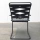 Set of vintage Italian postmodern cantilever armchairs Canasta by Heron Parigi for Heron Parigi Design.
