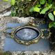 Large rock garden planter angel Art Nouveau