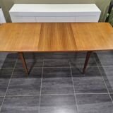 Scandinavian extendable teak table, 1970s