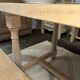Solid oak farmhouse table