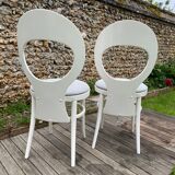 Pair of vintage Baumann chairs 1970