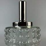 60s 70s VEB hanging lamp ceiling lamp bubble chrome glass space age design