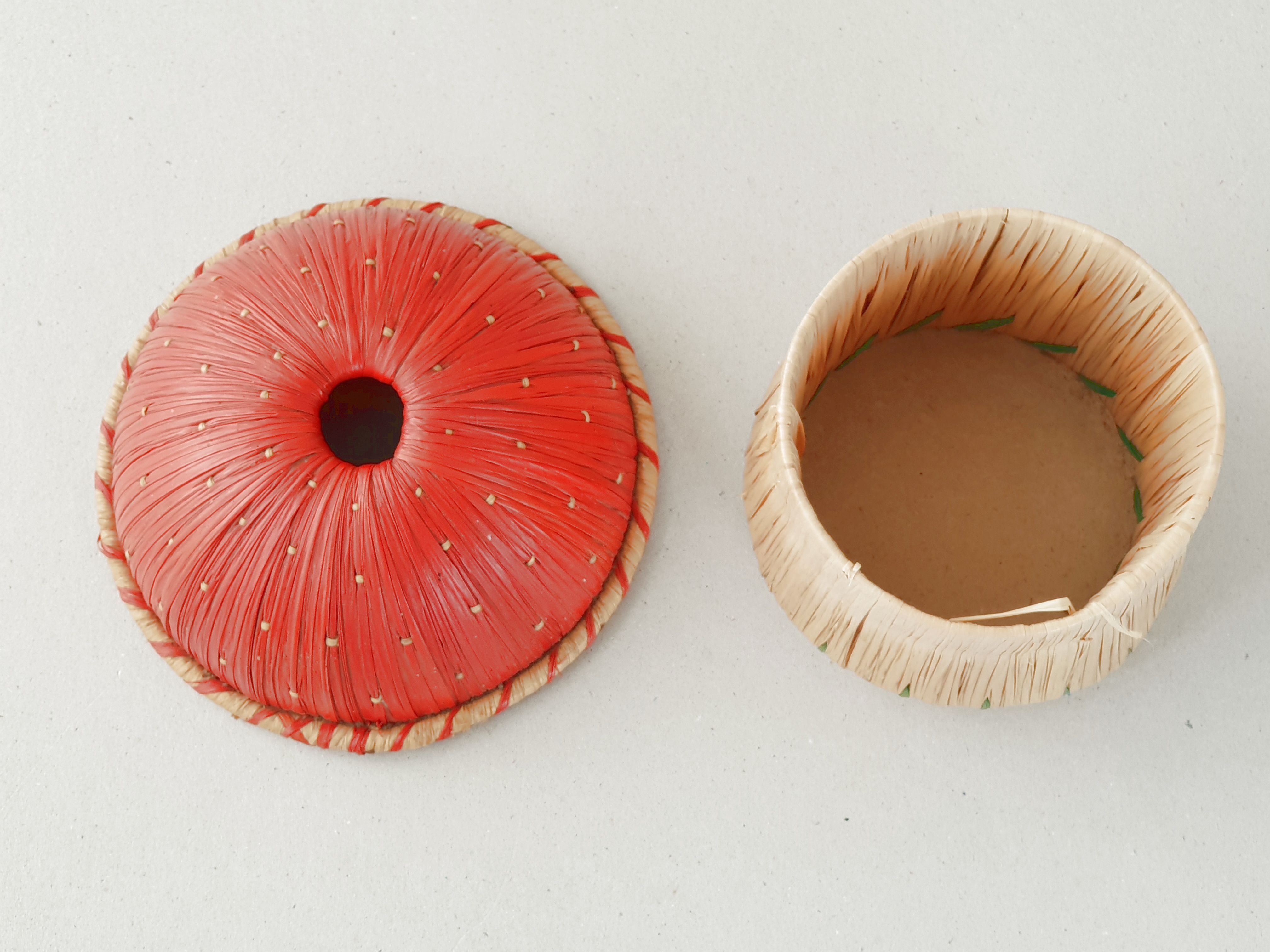 Vintage mushroom box 1950