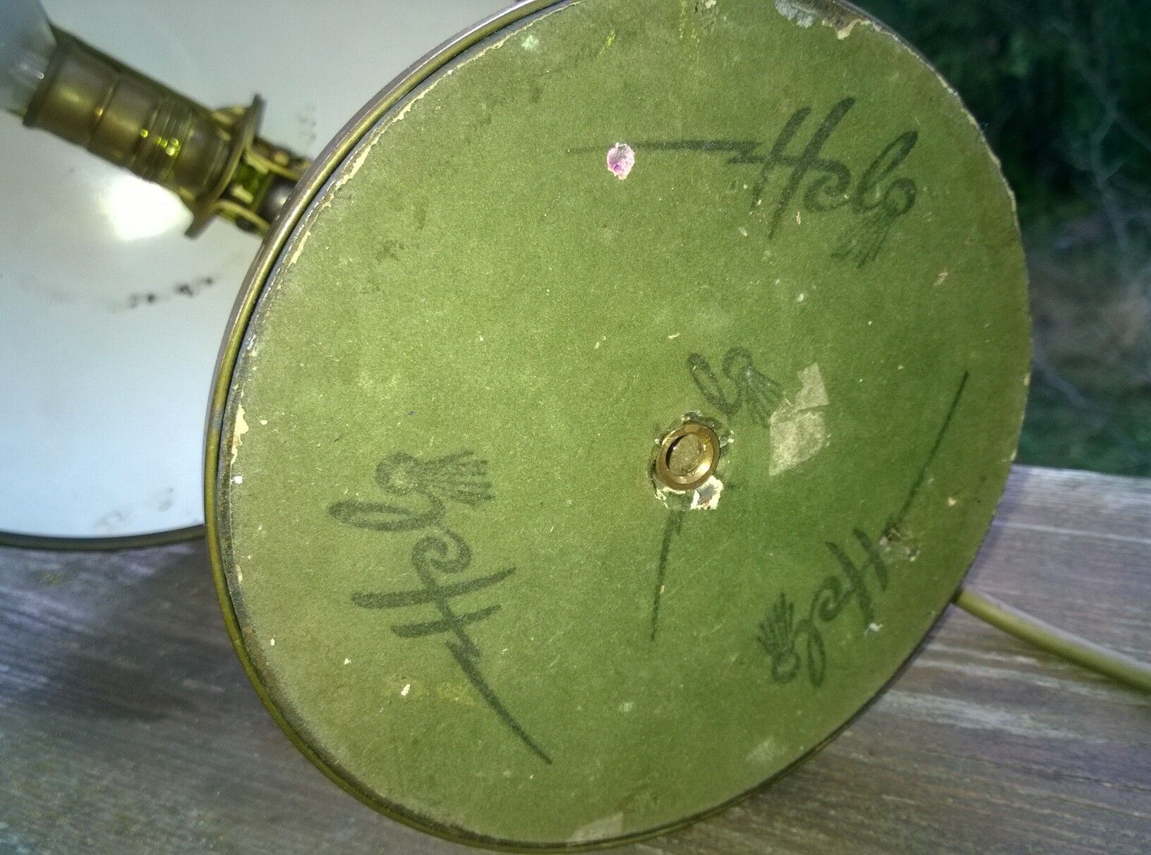 Bauhaus lamp by Helo leuchten 1930