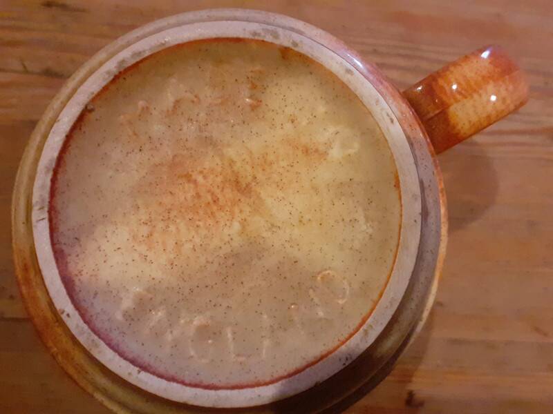 English stoneware mug cup
