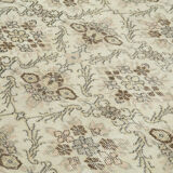 Handmade vintage oriental beige rug 172 cm x 296 cm - 36556